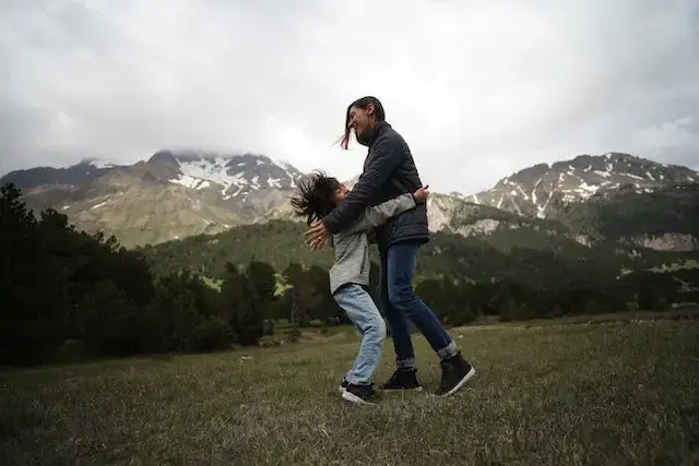 Hug for support