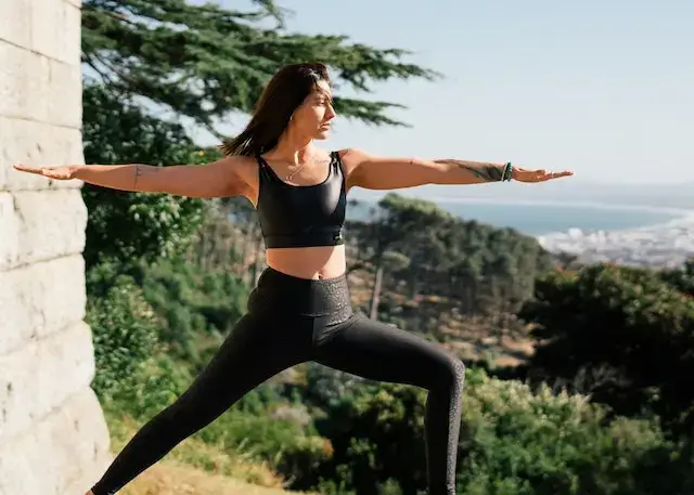 warrior 2 yoga pose